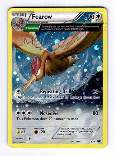 Fearow XY Promos #XY57 (2014) Promo Holo HP Pokemon
