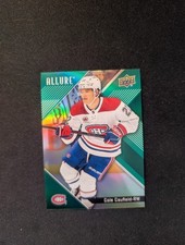 2024-25 Upper Deck Allure Green Rainbow /99 Cole Caufield #39 MONTREAL CANADIENS
