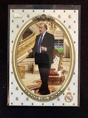 Vicente del Bosque #42 Topps FC Real Madrid CF 2025/26 Legend Card