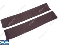 Paar Leinen Heck Kettenabdeckung Dunkelbraun FüR Jeeps Willys CJ2A CJ3A CJ3B M38