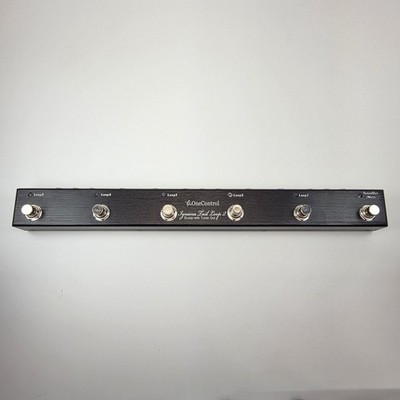One Control Iguana Tail Loop 2 5 Loop Pedal Board Switcher w/ Tuner Out