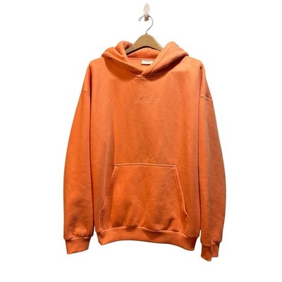 Comfrt hoodie women s L/Xl peach color color.
