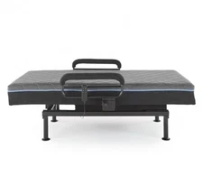 Electric Adjustable Bed Lift Frame with Remote Control, Height Adjustable Bed