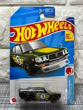 Hot Wheels HW J-Imports 5/10 Mazda RX-3 143/250 Best For Track Black/Green