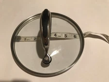 KitchenAid saucepan pan pot replacement glass lid only 2-quart 6.5" diameter