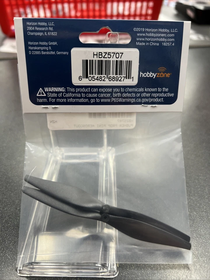 HobbyZone HBZ5707 Pusher Prop: Mini AeroScout  (2)￼ - Image 2 of 2