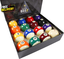 Billiard Ball/Pool Ball Set Complete 16Balls 2-1/4 Regulation Size Weight R....