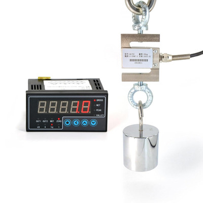 S Type Load Cell Weighing Sensor with Indicator Display,Test Tension and Compres