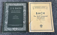 Bach Two & Three Part Inventions Royal School Of Music Well Tempered Clavichord