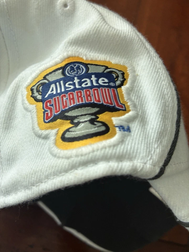 Gorra Nike Locker Room para hombre con tirantes blanca OSFA 2010 Sugar Bowl Florida Gators Foto 2 de 4