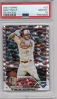Mike Trout 2023 Topps # 27 SILVER FOIL *PSA 10 GEM MT* Los Angeles Angels