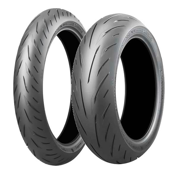 TYRE PAIR BRIDGESTONE 120/70-17 S22 + 160/60-17 S22 DOT23