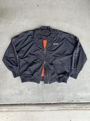 Adidas Daniel Patrick James Harden Basketball Bomber Jacket Black Orange Size L