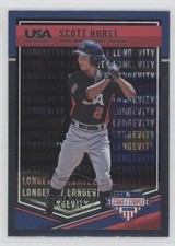 2018 Panini USA Baseball Stars & Stripes Longevity Scott Hurst #96 1b8