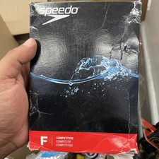 Speedo F Flyback Training Suit A 819016 Black 006 NEW Size 32 Damaged Box