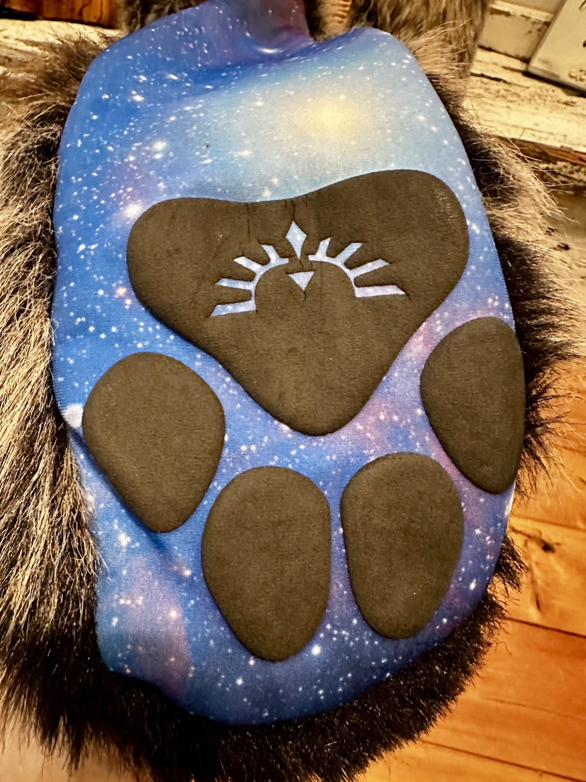 SpiritHoods PROTOTYPE Wolf Galaxy Scarf Spirit Ho… - image 22