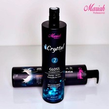 Crystal Liss Gloss Reconstrutor 1L Brazilian Keratin Hair Treatment Smoothing