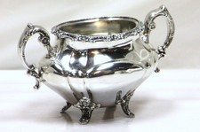 Reed &Barton Sterling Silver Georgian Rose Sugar Bowl 342 gr   #3148