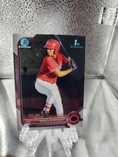 2022 Bowman Chrome Braylin Minier Reds Baseball Card Non Auto 
