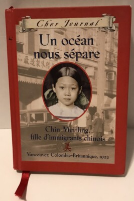 RARE Book  Un Ocean Nous Separe  Dear Canada FRENCH Historic Fiction Home School