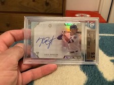 Kris Bryant autograph rookie card BGS 9.5 GEM MINT