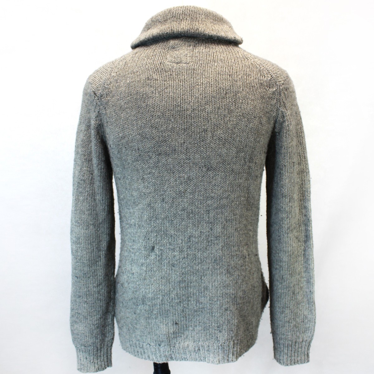 All Saints Allsaints chunky grandpa wool alpaca blnd heavy sweater 