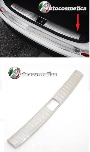 Protezione Battivaligia Paraurti In ABS Nero Per Dacia Sandero Stepway II (dal 2012), Con Nastro Adesivo Incluso