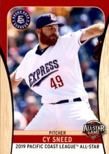 2019 Pacific Coast League All-Stars #26 Cy Sneed Elko Nevada NV Baseball Card
