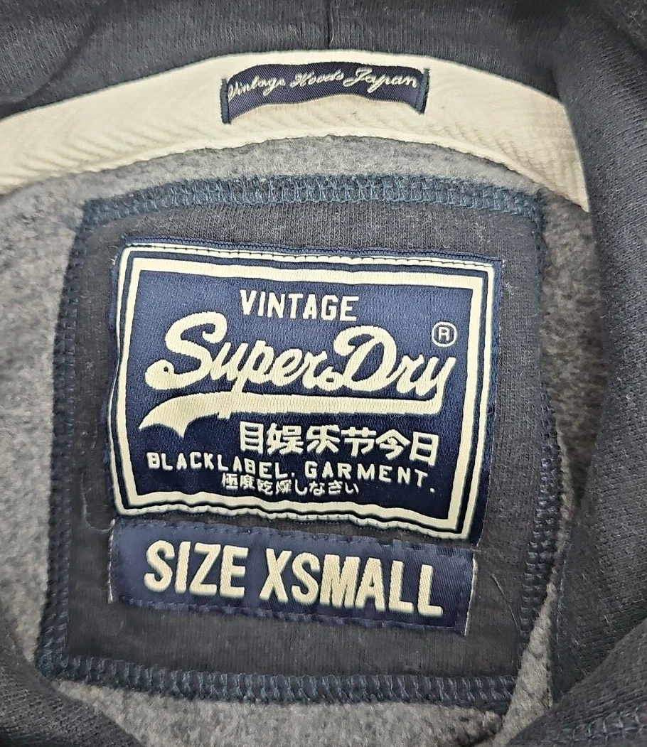 SACAI Superdry Felpa con cappuccio da donna taglia XS ottime condizioni!!