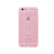 Phone Case For Samsung Galaxy S6 Edge Protective Case Back Cover Bumper Pink