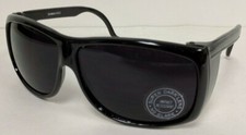 NWT True Vintage Wrap around Super Dark Lens Sunglasses w/ small side shield