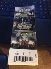 2015 COLORADO BUFFALOES VS COLORADO STATE RAMS FOOTBALL TICKET STUB 9/19 