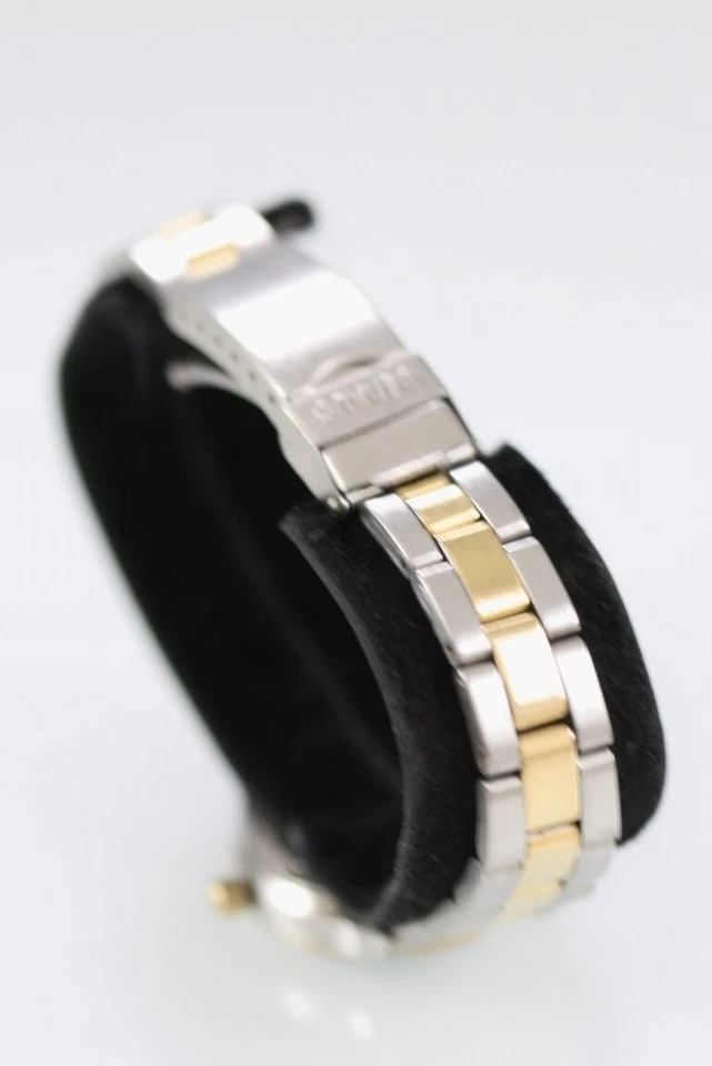 Benrus Ultrasteel女士手表不锈钢银色100米电池绿色石英表 — 第 2/4 张图片