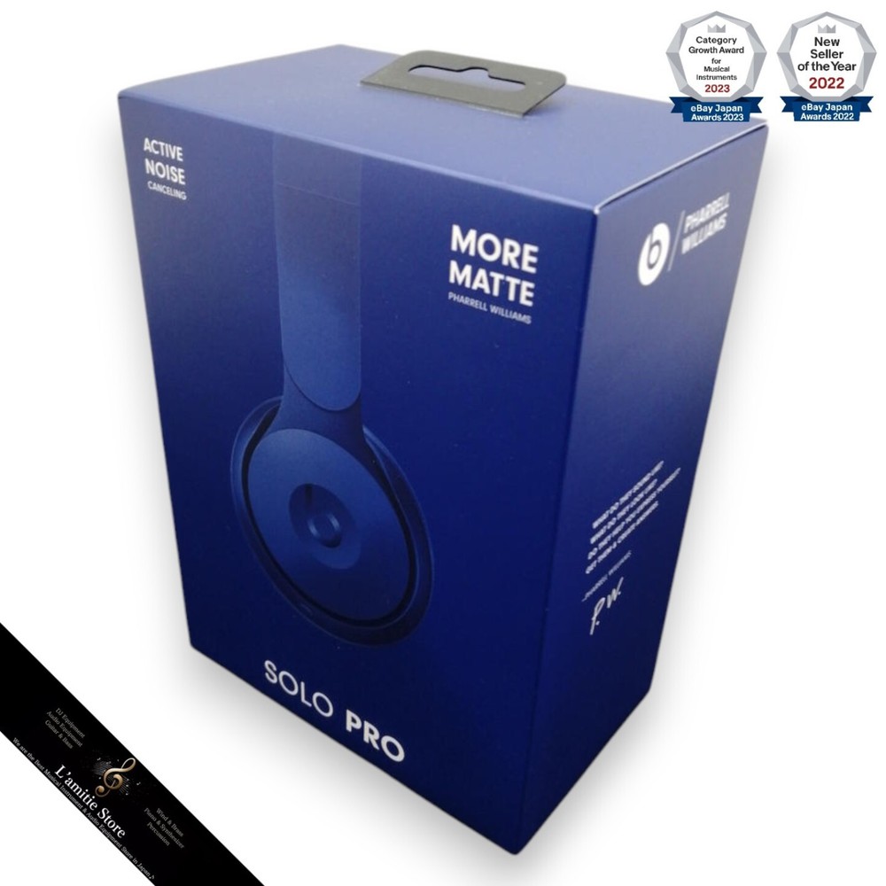Beats Solo Pro Wireless Headphones Adaptive Noise Cancelling Black -  JP