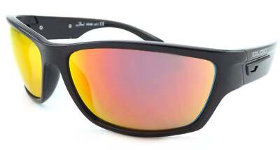 Bloc Bail Sonnenbrille glänzend schwarz mit rot verspiegelten CAT.3 Gläsern XR460