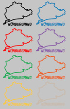 Aufkleber / Sticker - Nürburgring - Grösse M - Auto / Motorrad / MTB