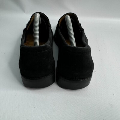 SALVATORE FERRAGAMO Men’s Diego Black Suede Horse Bit Loafers US 7.5‎ SALVATORE FERRAGAMO Men main image 2