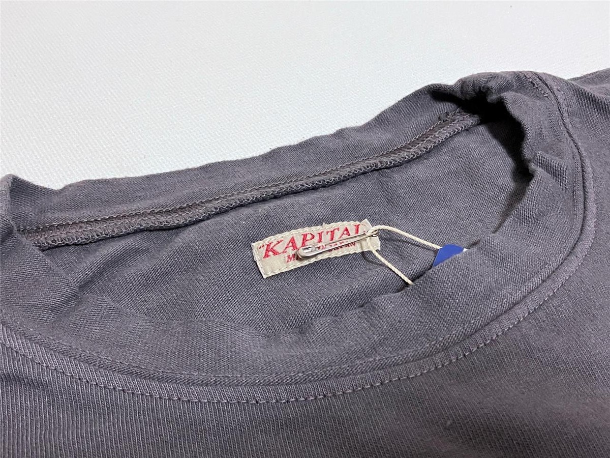 Kapital BUSTER PECKISH BOWY Tenjiku Crew Tee sumiguro new | eBay Kapital BUSTER PECKISH BOWY Tenjiku Crew Tee sumiguro new | eBay