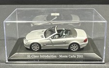 MINICHAMPS MERCEDES BENZ SL-CLASS MONTE CARLO 2001 DIECAST 1:43 Silver