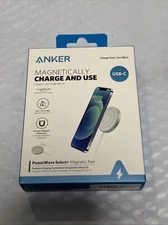 Anker PowerWave Select+ Magnetic Pad USB C Magnetically Charge Use for MagSafe