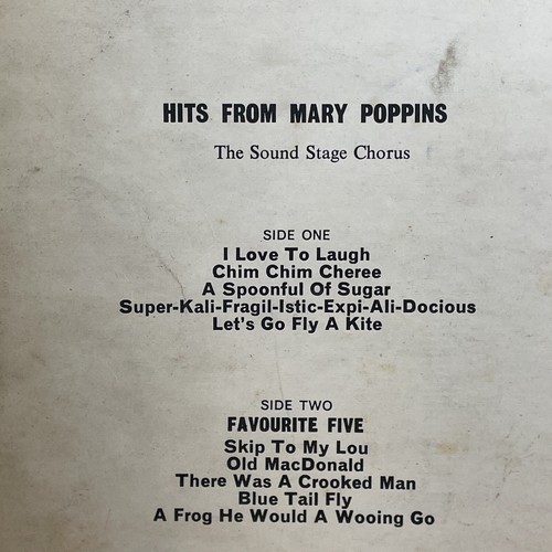 Mary Poppins Songs | Sound Stage Chorus Vintage Disney Vinyl LP 1960s Soundtrack - Picture 3 of 10