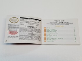 Kick Master Authentic Original NES Nintendo Manual Only *