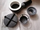10x Dallmer ORIO Siphon 60 mm DN40 Drain set Shower drain flat