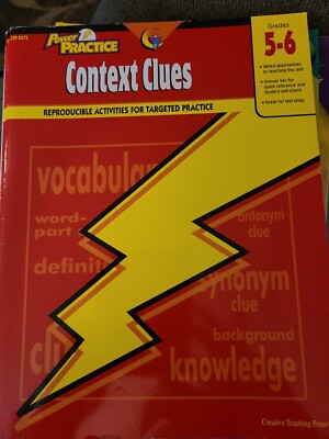 Context Clues Grades 5-6 : Repoducible Activities to Promote Skill Mastery by...