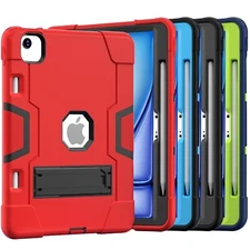 For iPad Air 13 Inch Case M3 2025/ M2 2024, Heavy Duty Shockproof Protective