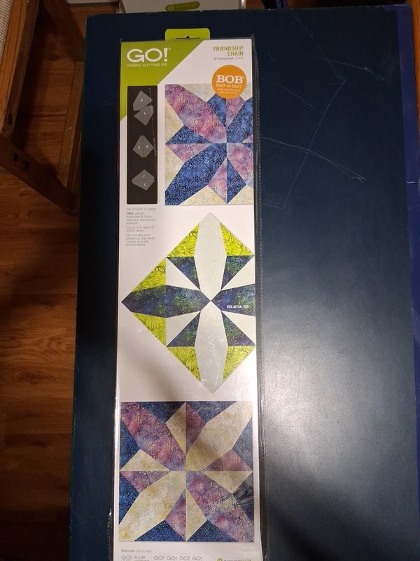 REDUCED AGAIN!!  Accuquilt Friendship Chain 6x24 GO! Die..55441. Never Used.