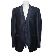 Wilvorst, Blazer, Größe: 52, Blau, Polyester/Viskose, Nadelstreifen, Herren #q2T