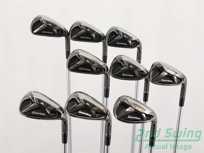 TaylorMade 2016 M2 Iron Set 4-PW AW SW Graphite Regular Right 36.5 Inches