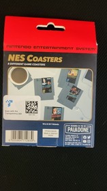 Nintendo NES Cartridge Drink Coasters Super Mario Donkey Kong Metroid Zelda New