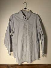 Brooks Brothers 346 White Checkered Cotton Button-up Shirt